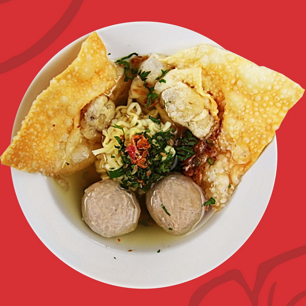  Bakso  Pangsit Goreng Basah Bakso  Agung Kuliner Bakso  